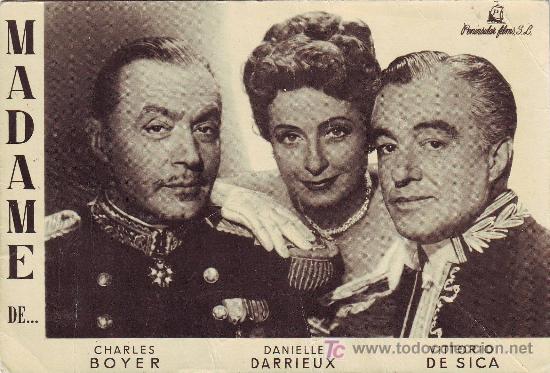 Cine: MADAME DE...... - Foto 1
