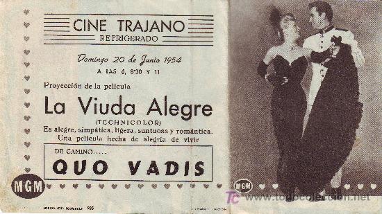 Cine: LA VIUDA ALEGRE - Foto 1