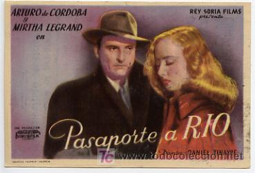 Cine: PASAPORTE A RIO , SENCILLO , PM8739 - Foto 1