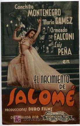 Cine: EL NACIMIENTO DE SALOME , DOBLE   ,   PM8789 - Foto 1