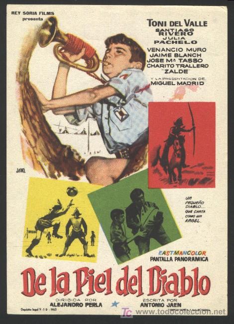 Cine: Q-06227- De la piel del diablo (Jaime Blanch - Tony del Valle - Elena Fern&aacute;ndez)