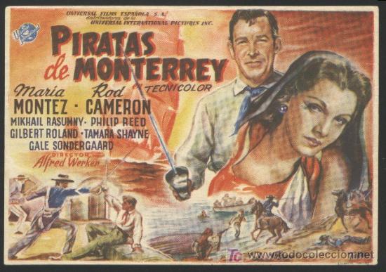 Kino: Q-04735- Piratas de Monterrey (Pirates of Monterey) (EL GRANDE) Maria Montez - Rod Cameron