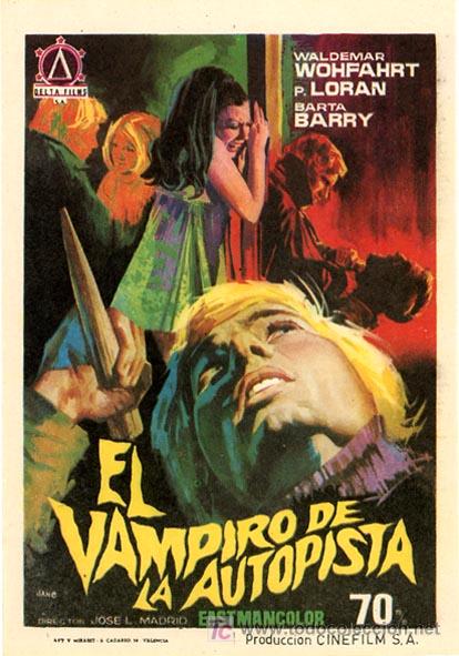 Cine: EL VAMPIRO DE LA AUTOPISTA - Foto 1