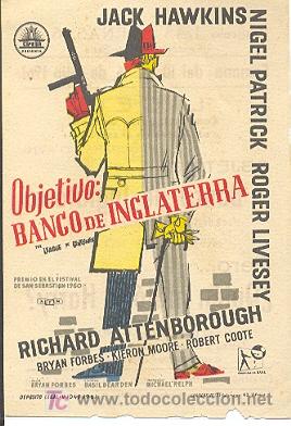 Cine: OBJETIVO: BANCO DE INGLATERRA - Foto 1