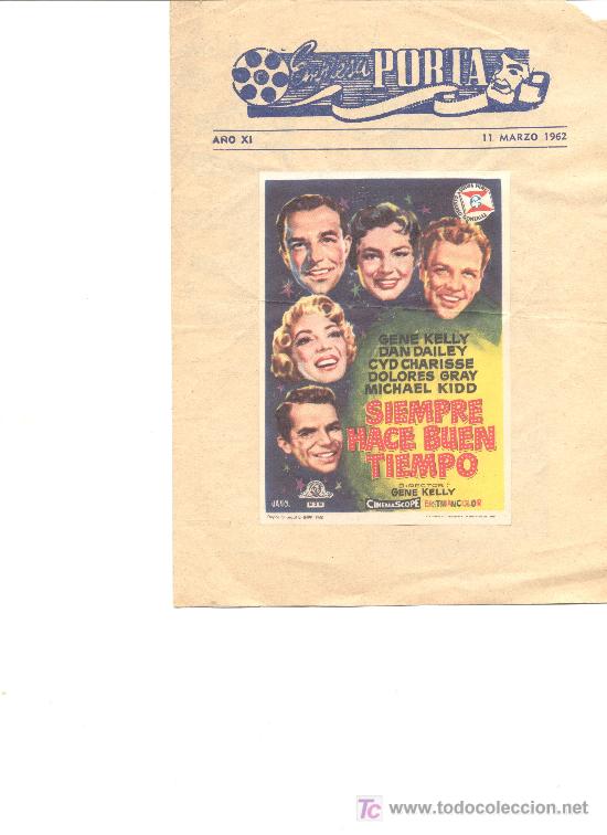 Cine: SIEMPRE HACE BUEN TIEMPO - Foto 1