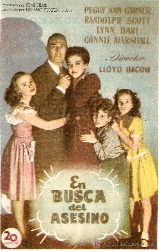 Cine: EN BUSCA DEL ASESINO - Foto 1