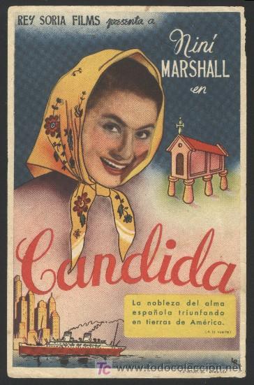 Cine: Q-02776- CANDIDA (Nin&iacute; Marshall - Augusto Codec&aacute; - Juan Carlos Thorry) - Foto 1