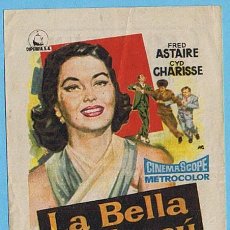 Cine: LA BELLA DE MOSCU. CINE COLISEUM TARRAGONA 1960. FRED ASTAIRE, CYD CHARISSE