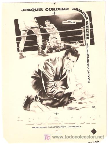 Cine: EL BOXEADOR PROGRAMA SENCILLO JOAQUIN CORDERO BOXEO D - Foto 1