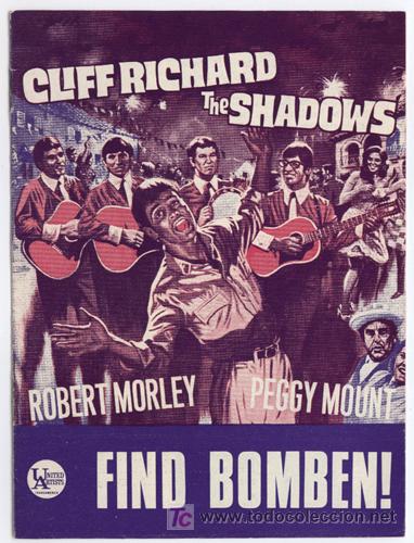 Cine: FINDER KEEPERS PROGRAMA DOBLE LIBRITO DANES CLIFF RICHARD THE SHADOWS - Foto 1