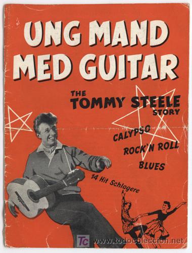 Cine: LA HISTORIA DE TOMMY STEELE PROGRAMA DOBLE LIBRITO DANES TOMMY STEELE - Foto 1