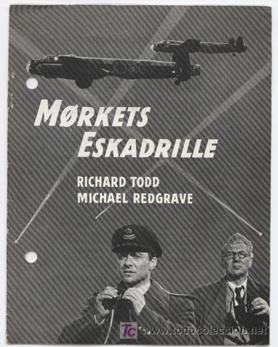 Cine: THE DAM BUSTERS PROGRAMA DOBLE LIBRITO DANES MICHAEL REDGRAVE RICHARD TODD - Foto 1