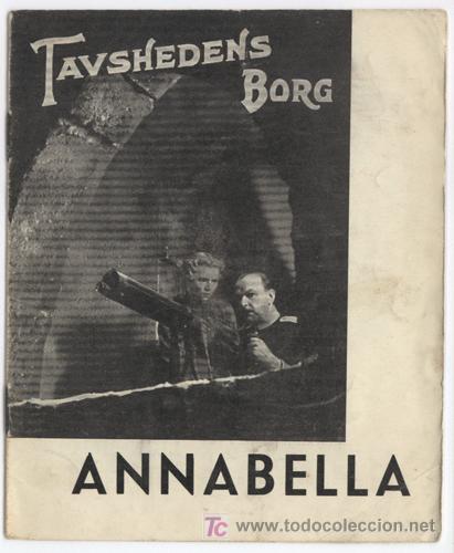  Flyers Publicitaires de films Anciens: LA CIUDADELA DEL SILENCIO PROGRAMA DOBLE LIBRITO DANES ANNABELLA PIERRE RENOIR