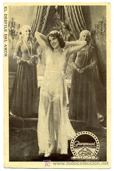 Cine: EL DESFILE DEL AMOR , PARAMOUNT ,TARJETA , S1285 - Foto 1