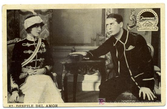 Cine: EL DESFILE DEL AMOR , PARAMOUNT ,TARJETA , S1286 - Foto 1