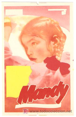 Cine: MANDY PROGRAMA SENCILLO CHAMARTIN PHYLLIS CALVERT JACK HAWKINS D - Foto 1