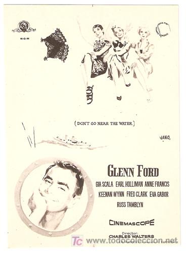 Cine: VAYA MARINEROS PROGRAMA SENCILLO SUEVIA GLENN FORD B - Foto 1