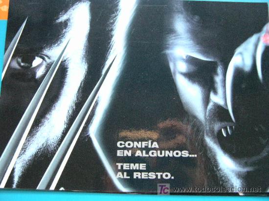 Cine: X-MEN (LOBEZNO Y DIENTES DE SABLE)