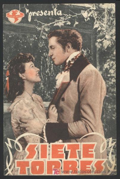 Cine: Q-08598- SIETE TORRES (The House of the Seven Gables) (DOBLE) George Sanders - Margaret Lindsay