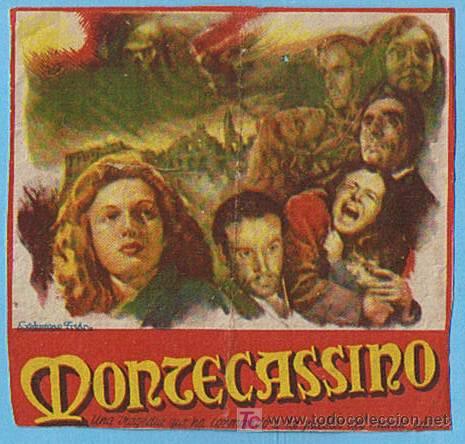 Cine: MONTECASSINO. CINE DOMENECH RUBI 1948. - Foto 1