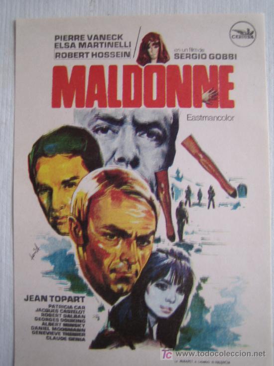 Cine: Folleto de mano - Maldonne