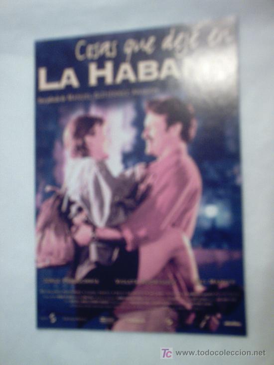 Cine: COSAS QUE DEJ&Eacute; EN LA HABANA - Foto 2
