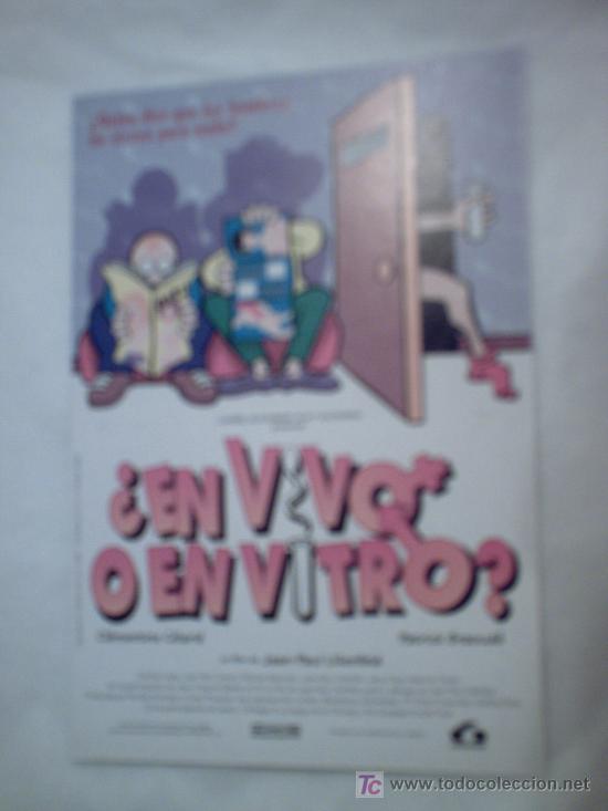 Cine: &iquest;EN VIVO O EN VITRO? (A1) - Foto 2