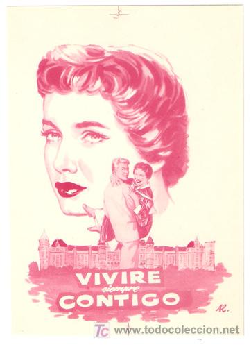 Cine: VIVIRE SIEMPRE CONTIGO PROGRAMA SENCILLO MAHIER HARDY KRUGER C - Foto 1