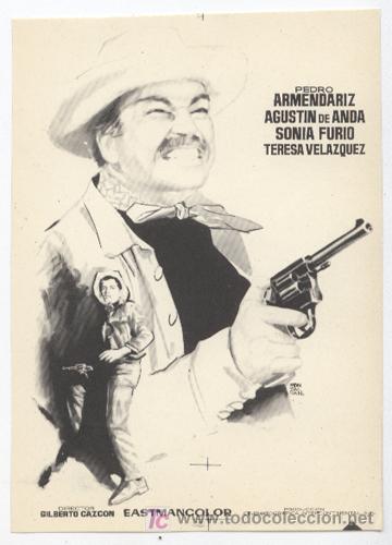 Cine: LA CARCEL DE CANANEA PROGRAMA SENCILLO PELIMEX PEDRO ARMENDARIZ C - Foto 1