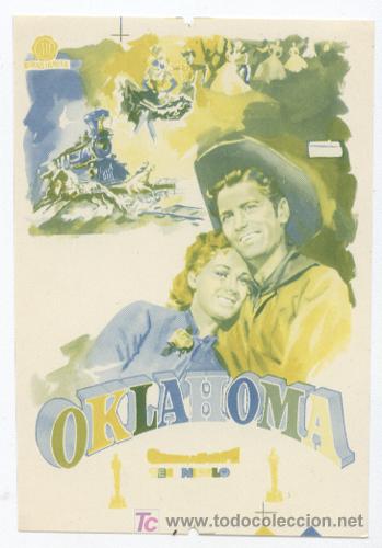 Cine: OKLAHOMA PROGRAMA SENCILLO HISPAMEX GLORIA GRAHAME SHIRLEY JONES A - Foto 1
