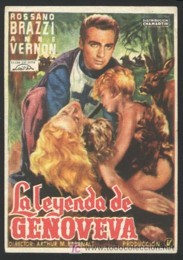 Kino: Q-02339- La leyenda de Genoveva (La Leggenda di Genoveffa) (CHAMARTIN) CINE ESTADIO - ALMENDRALEJO