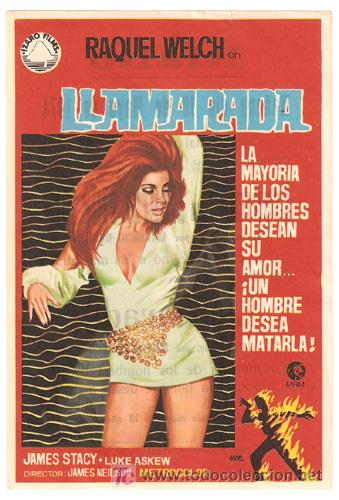 Cine: LLAMARADA PROGRAMA SENCILLO IZARO RAQUEL WELCH - Foto 1