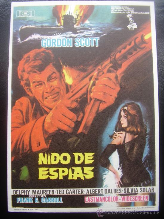Cine: NIDO DE ESPIAS, GORDON SCOTT - Foto 1