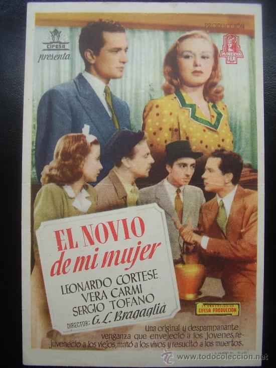Cine: EL NOVIO DE MI MUJER