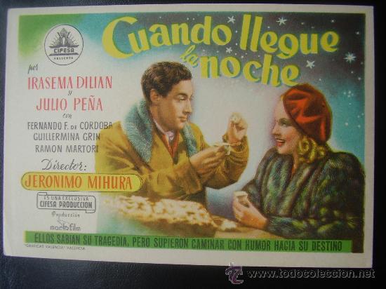 Cine: CUANDO LLEGUE LA NOCHE