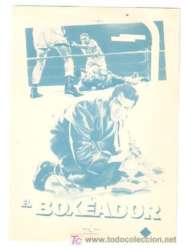 Cine: EL BOXEADOR PROGRAMA SENCILLO JOAQUIN CORDERO BOXEO A - Foto 1