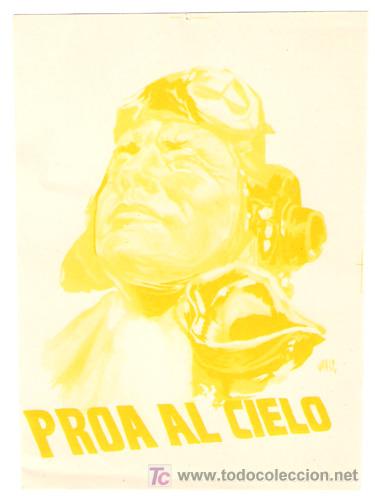 Cine: PROA AL CIELO PROGRAMA SENCILLO CHAMARTIN KENNETH MORE - Foto 1