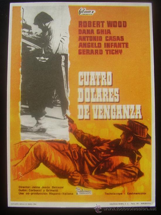 Cine: CUATRO DOLARES DE VENGANZA - Foto 1