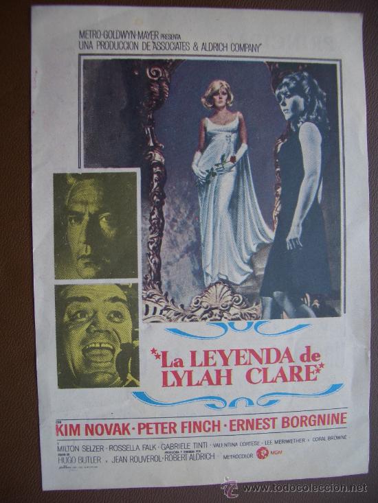 Cine: LA LEYENDA DE LYLAH CLARE ( DORSO IMPRESO