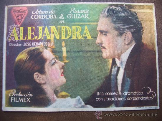 Cine: ALEJANDRA (DORSO IMPRESO - Foto 1