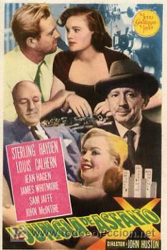 Cine: LA JUNGLA DEL ASFALTO, MARILYN MONROE   , SENCILLO  ,  PM9206