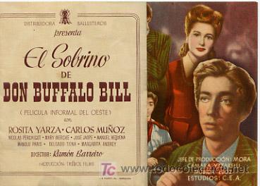 Cine: EL SOBRINO DE BUFFALO BILL , DOBLE , PM9264 - Foto 1