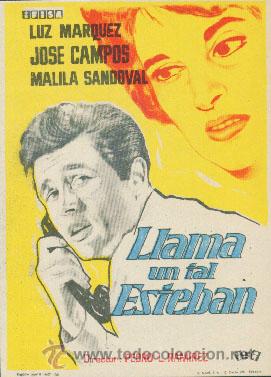 Cine: LLAMA UN TAL ESTEBAN - Foto 1