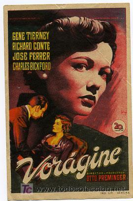 Cine: VORAGINE , SOLIGO    , SENCILLO  , PM9345