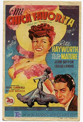 Cine: MI CHICA FAVORITA  , SOLIGO    , SENCILLO  , PM9350