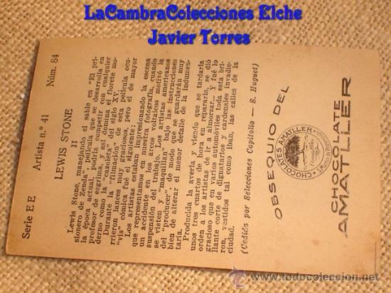 Cine: COLECCIONES AMATLLER CHOCOLATE - Foto 2