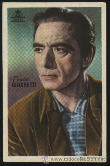 Cine: Q-01570- Fosco Giachetti. - Foto 1