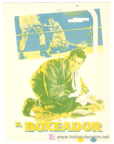 Cine: EL BOXEADOR PROGRAMA SENCILLO JOAQUIN CORDERO BOXEO E - Foto 1