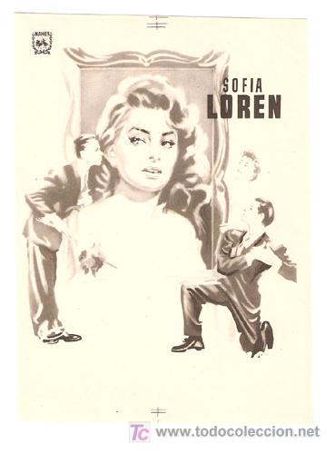 Cine: EMBAJADORA DEL AMOR PROGRAMA SENCILLO MAHIER SOFIA LOREN E - Foto 1