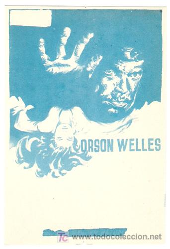 Cine: CAGLIOSTRO PROGRAMA SENCILLO CHAMARTIN ORSON WELLES D - Foto 1